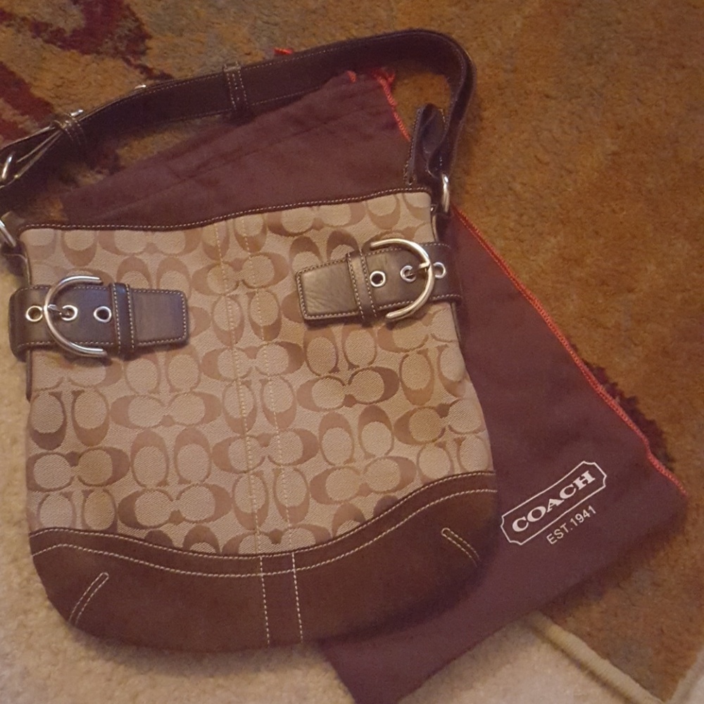 Authentic coach purse